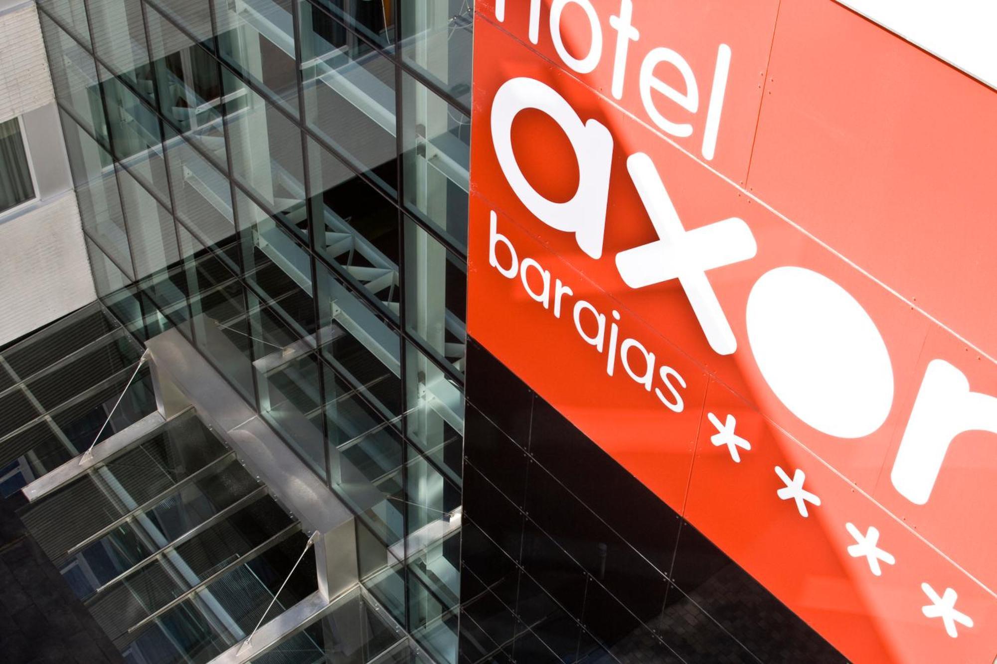 Axor Barajas Hotell Madrid Exteriör bild